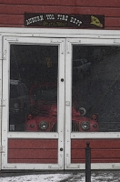 Digital art photo of the Auburn Volunteer Fire Department Digital Art of the Historic Auburn Volunteer Fire Department, created from an original photograph