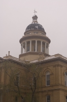 Auburn Courthouse, Auburn, California Historic Auburn Courthouse in the snow, Auburn, CA