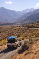 DT-CA-15-15 Driving the dirt road to Buckeye Hot Spring, Bridgeport, California