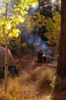 Camping At Buckeye Campground Fall camping at Buckeye Campground, Bridgeport, California