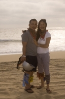 Cabo San Lucas, Mexico Couple on the playa near Migrino, Baja California, Mexico