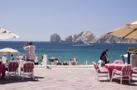 Cabo San Lucas, Mexico View of Land's End from Pueblo Bonito Rose' Resort, Cabo San Lucas, Baja California, Mexico